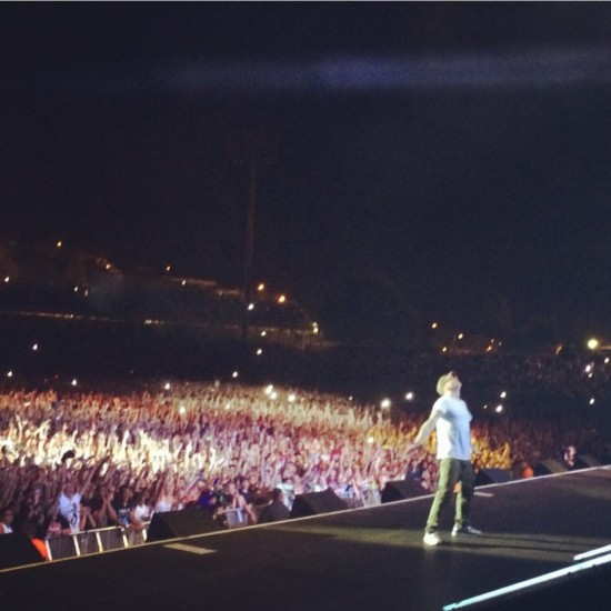 2014.02.15 - 16 Rapture 2014 Eminem конец концерта