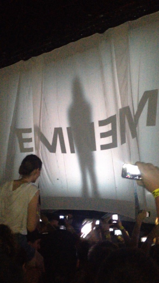 2014.02.20 - 16 Brisbane Australia, Rapture 2014 Suncorp Stadium Eminem