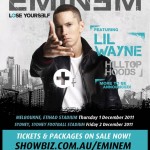 Eminem at Sydney Football Stadium, Sydney, Australia