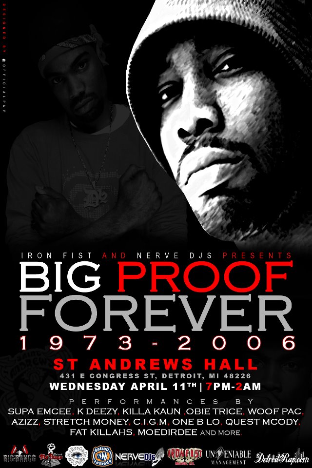 Big Proof Forever! Концерт в Ñ‡ÐµÑ Ñ‚ÑŒ 6 годовщины Ñ Ð¼ÐµÑ€Ñ‚Ð¸ Proof | www