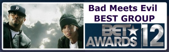 Группа Bad Meets Evil номинирована на BET Awards 2012