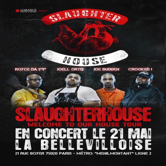 Выступление группы Slaughterhouse в Париже 21 мая со своим хитом «My Life»