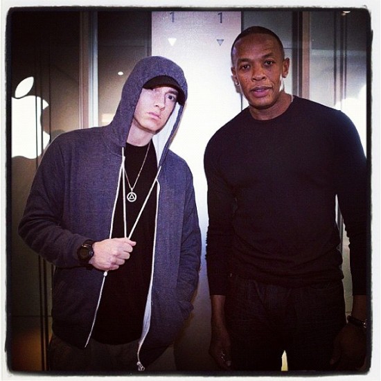 Eminem и Dr. Dre Япония Токио 2012.08.17