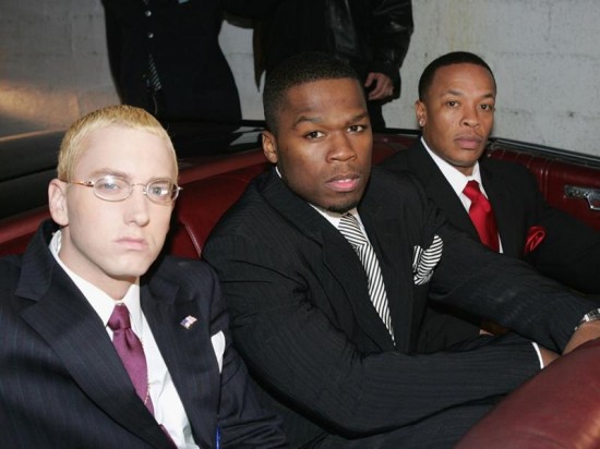 Eminem, Dr. Dre и 50 Cent в списке Forbes Hip-Hop Cash King 2012