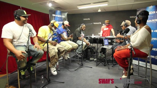 Выступление группы Slaughterhouse на передаче Sway In The Morning