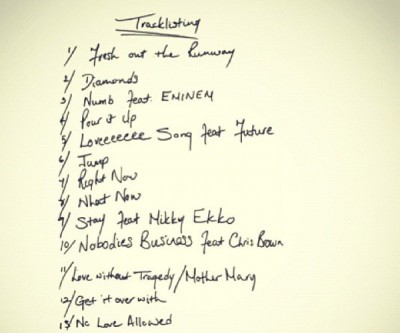 Eminem и Rihanna записали совместный трек для альбома «Unapologetic»