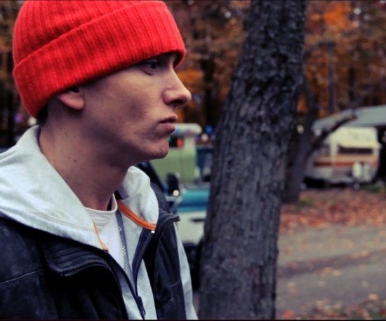 Фотографии со съёмок клипа Skylar Grey и Eminem'a C'mon Let Me Ride