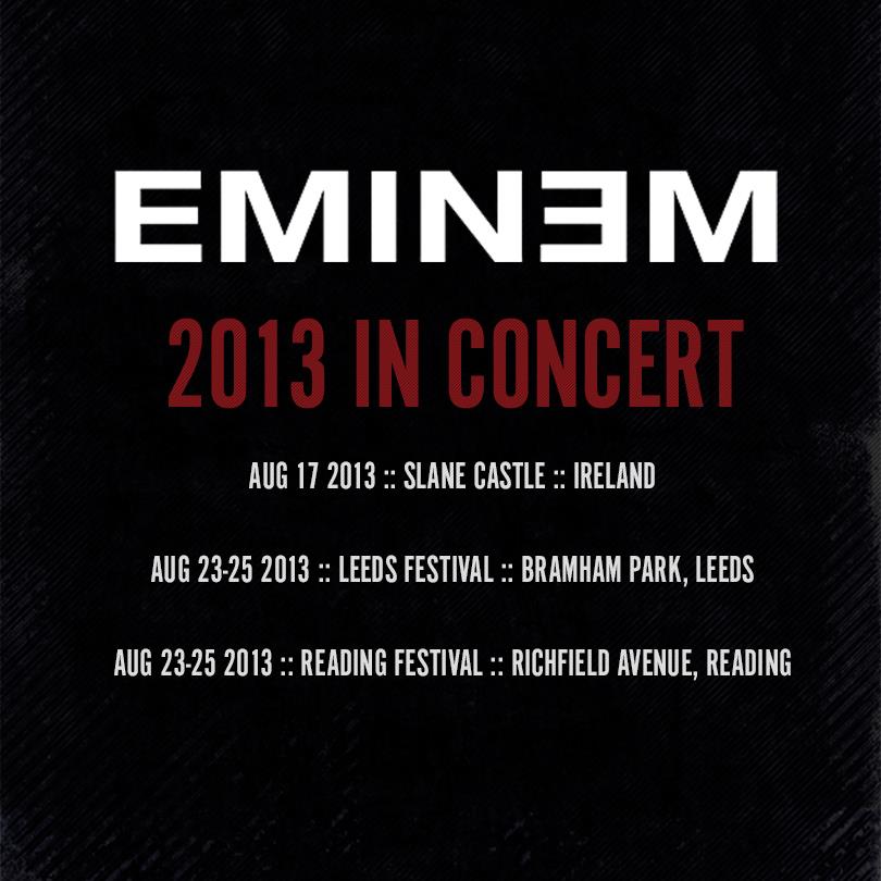 Eminem 2013 in Concert