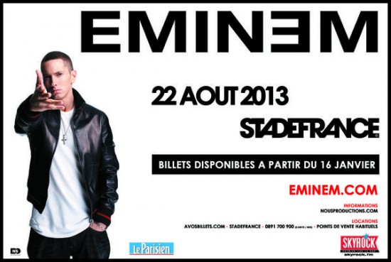 Eminem Stade de France