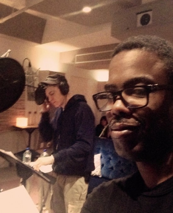 2013.09.07 - Eminem In The Studio With Chris Rock