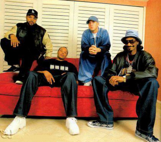 Ice Cube, Eminem, Dr. Dre