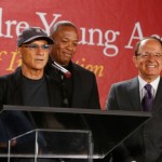 Jimmy Iovine, Dr. Dre, USC President C.L. Max Nikias