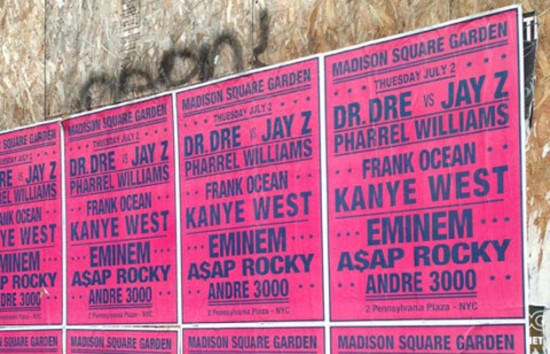 Why is André Saraiva Putting Up Fake Daft Punk, Eminem and Kanye West Posters in Paris, New York, and Los Angeles