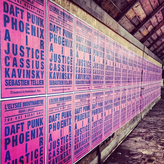 Why is André Saraiva Putting Up Fake Daft Punk, Eminem and Kanye West Posters in Paris, New York, and Los Angeles