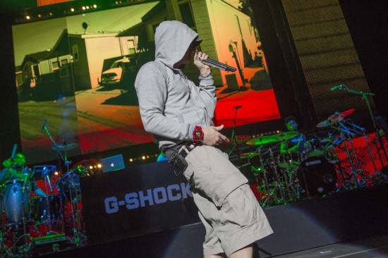 Eminem G-Shock 30th Anniversary Concert in New York 2012 2