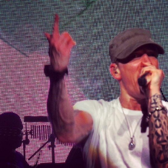 Eminem live at Shock The World 2013