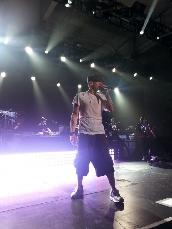 Eminem live at Shock The World 2013