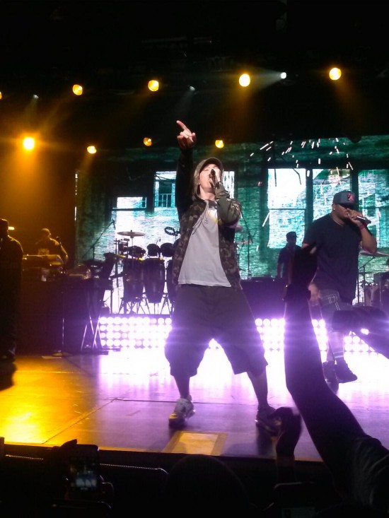 Eminem live at Shock The World 2013