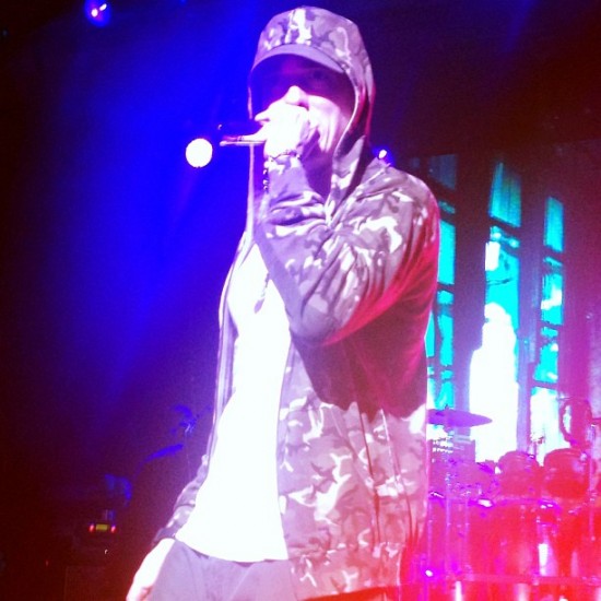 Eminem live at Shock The World 2013