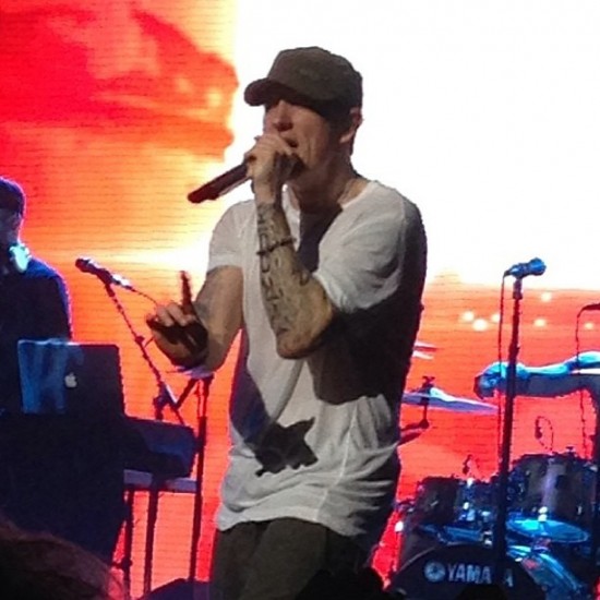 Eminem live at Shock The World 2013