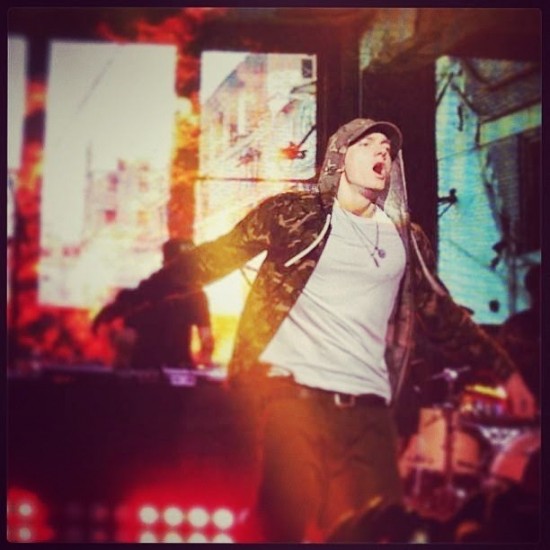 Eminem live at Shock The World 2013