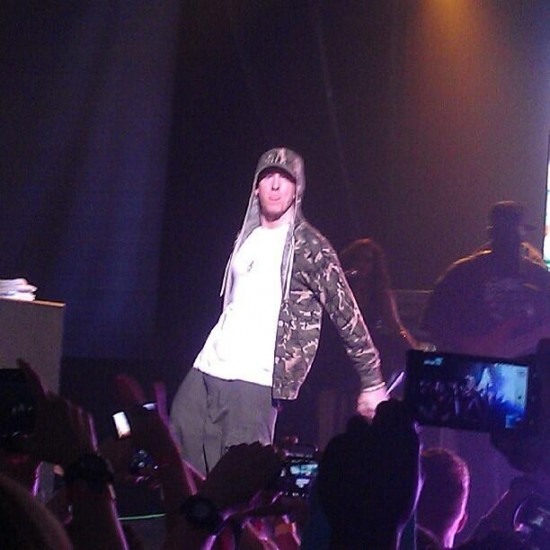 Eminem live at Shock The World 2013