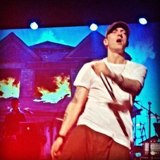 Eminem live at Shock The World 2013