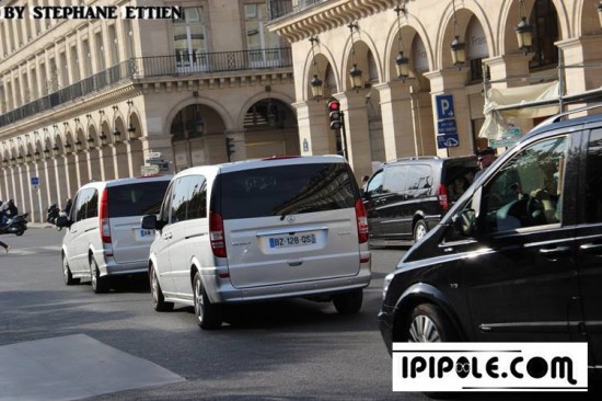 Eminem покидает отель Le Meurice в Париже 22 августа Stade de France
