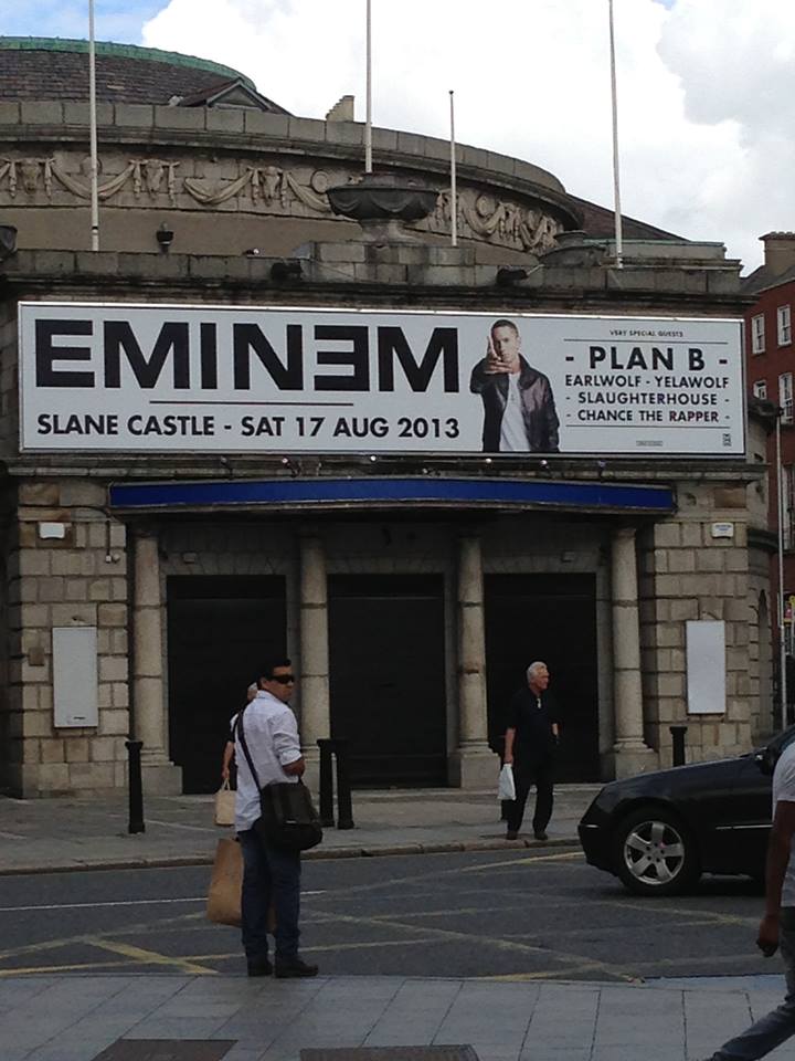 2013.08.17 - Eminem live at Slane Castle