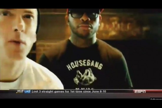 2013.09.08 - Eminem - Berzerk Music Video (Teaser) Prewiew on ESPN