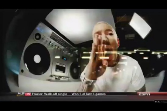 2013.09.08 - Eminem - Berzerk Music Video (Teaser) Prewiew on ESPN