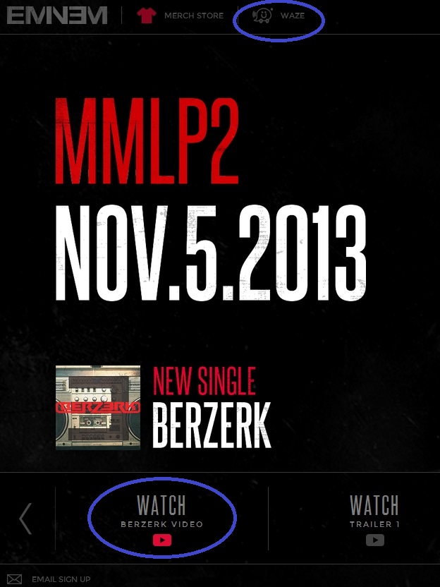 Eminem New Site 2