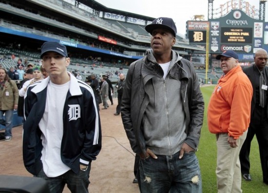 Eminem and Jay-Z 2010