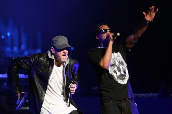 Eminem and Jay-Z 2010