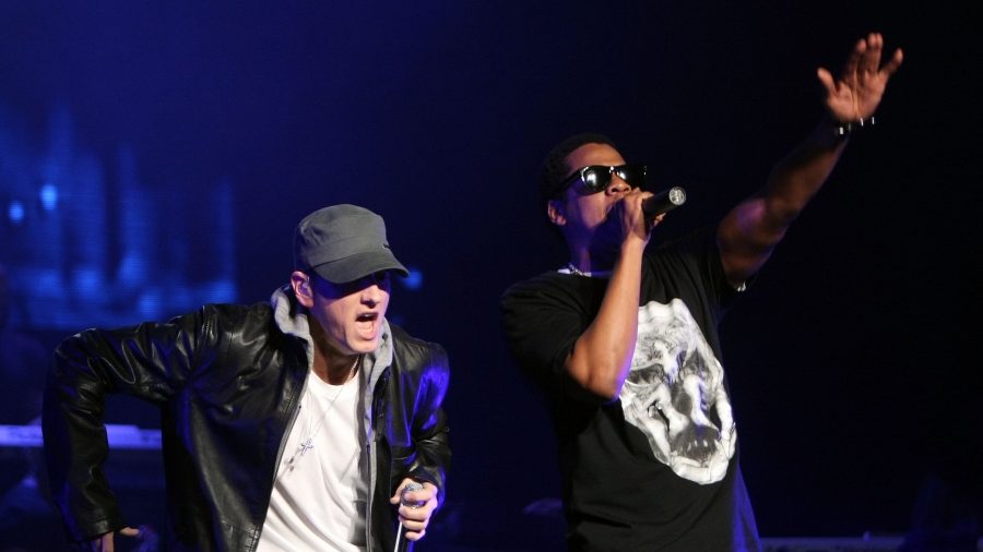 Eminem and Jay-Z 2010