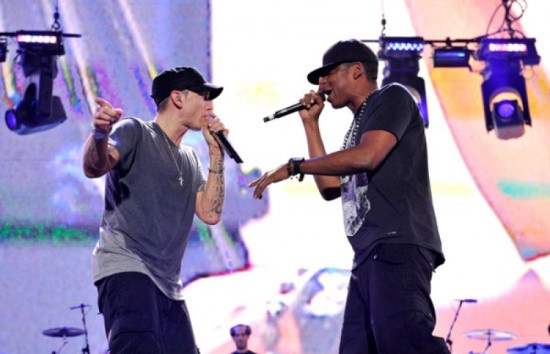 Eminem and Jay-Z 2010