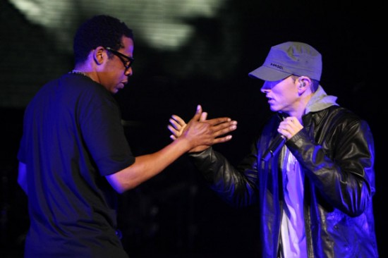 Eminem and Jay-Z 2010