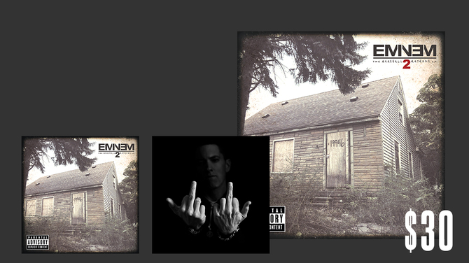 2013.10.25 Sticker Pack and Deluxe CD MMLP2 Eminem