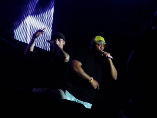 Eminem and Mr. Porter @ Stade de France 2013 20