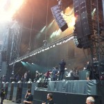 Подготовка сцены Eminem @ Stade de France, Paris