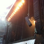 Подготовка сцены Eminem @ Stade de France, Paris