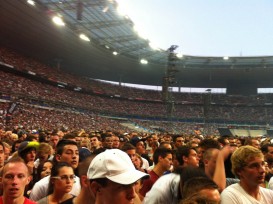 Подготовка сцены Eminem @ Stade de France, Paris