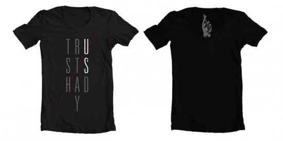 02 Trust Shady - Tee Shirt (Black) - Limited Edition - Pre-Order