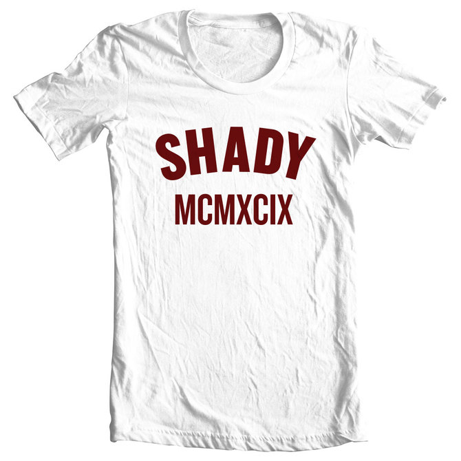 MCMXCIX одежда. Футболка MCMXCIX. Футболка с надписью Shady черная. Дата MCMXCIX.