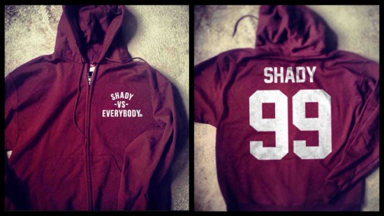 09 Shady Vs. Everybody Zip-Up Champion Hoodie