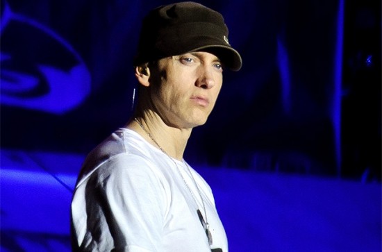 2013.08.24 - Eminem performs on stage on Day 2 of Reading Festival 2013 at Richfield Avenue on August 24, 2013 in Reading, England