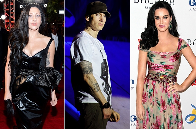 2013.10.30 - Lady Gaga, Eminem, Katy Perry Whose New Male-Female Duet Is Best