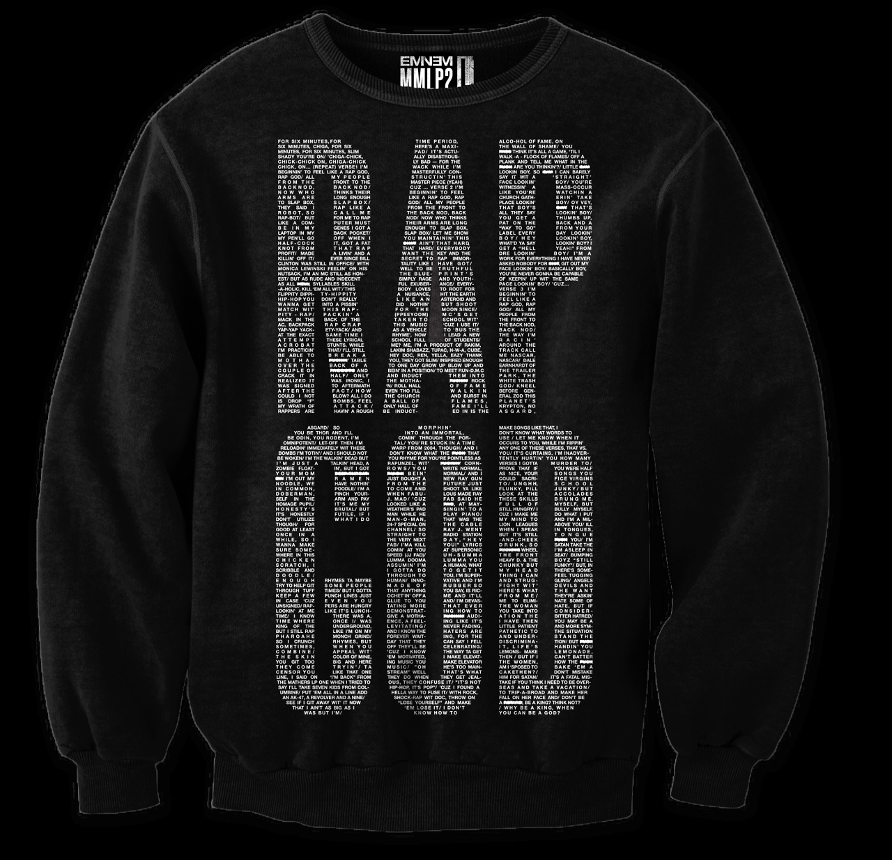 2013.11.20 - New Eminem limited RapGod merch