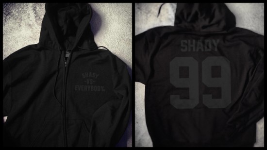 2013.11.29 - Shady Vs. Everybody Zip-Up Champion Hoodie (Black) Чёрная пятница 2013