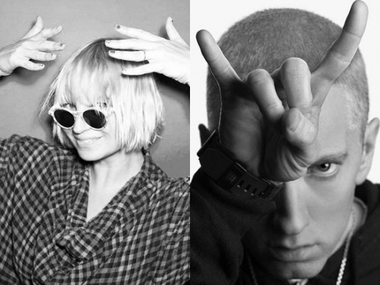 2013.11.7 - Sia and Eminem